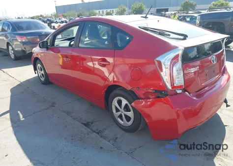 2012 Toyota Prius Three z USA, uszkodzony, nr VIN JTDKN3DU9C5501579